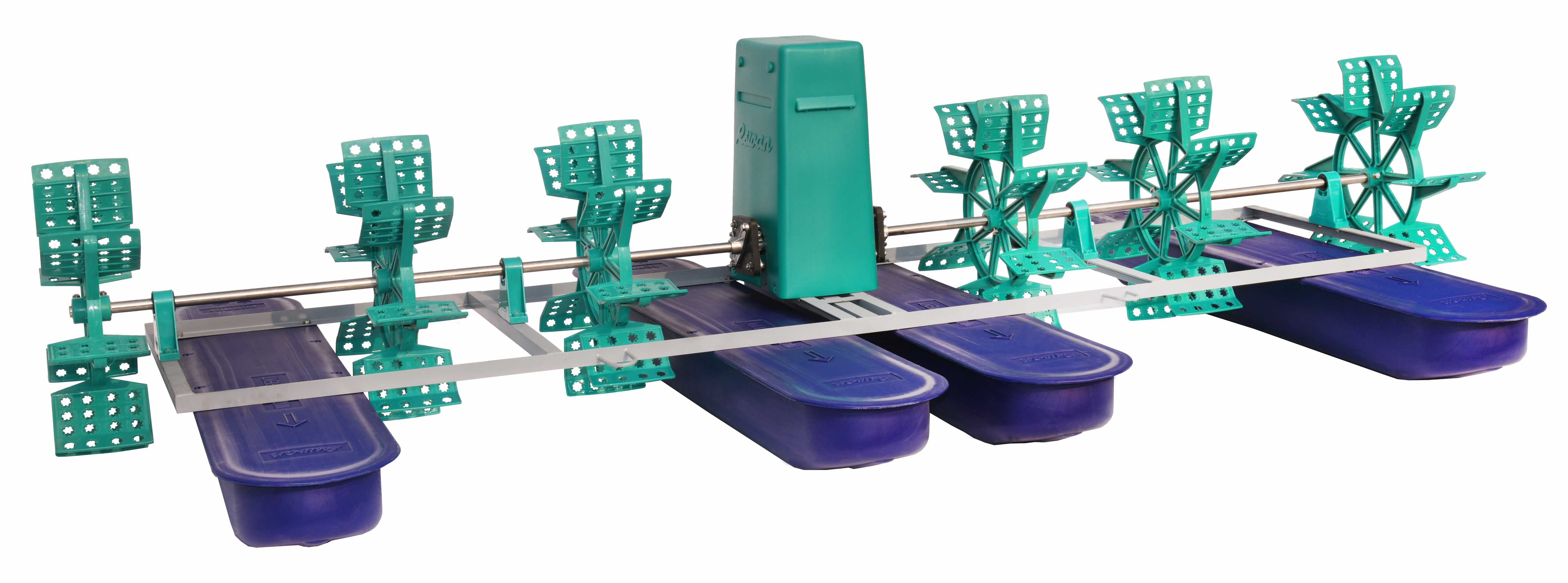2 HP / 6 Paddle Aerator